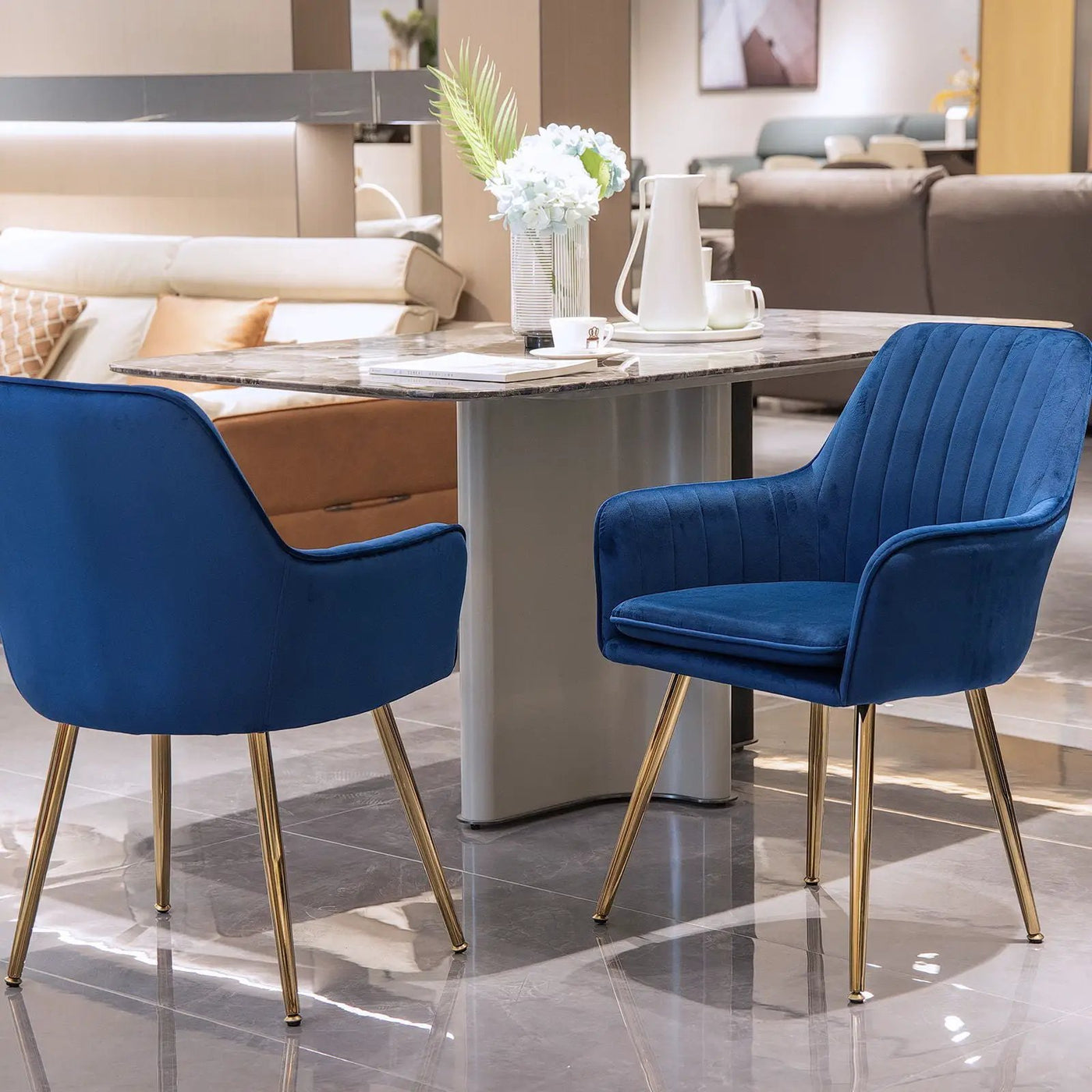 Modern Mid Back Dining Chairs by HouseOfZazla