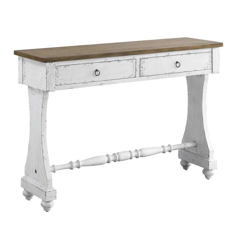 Carminda - Console Table - Antique White by Unique Piece Furniture