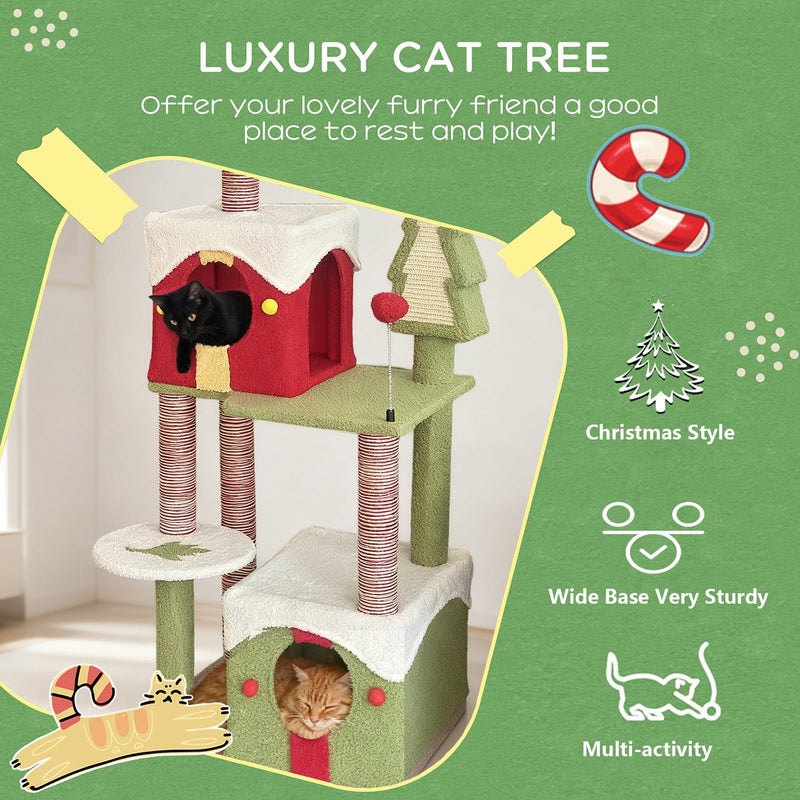 CY14 Christmas Cat Tree, photo 4 of 10