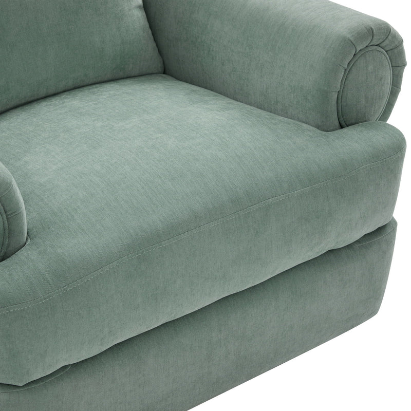 Manual Swivel Recliner Rocker Chair With Adjustable Backrest by HouseOfZazla