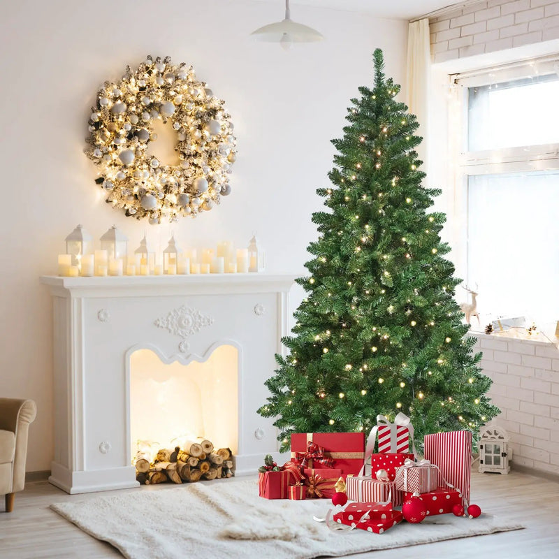 6ft Christmas Tree with WiFi-Controlled RGB Lights by HouseOfZazla