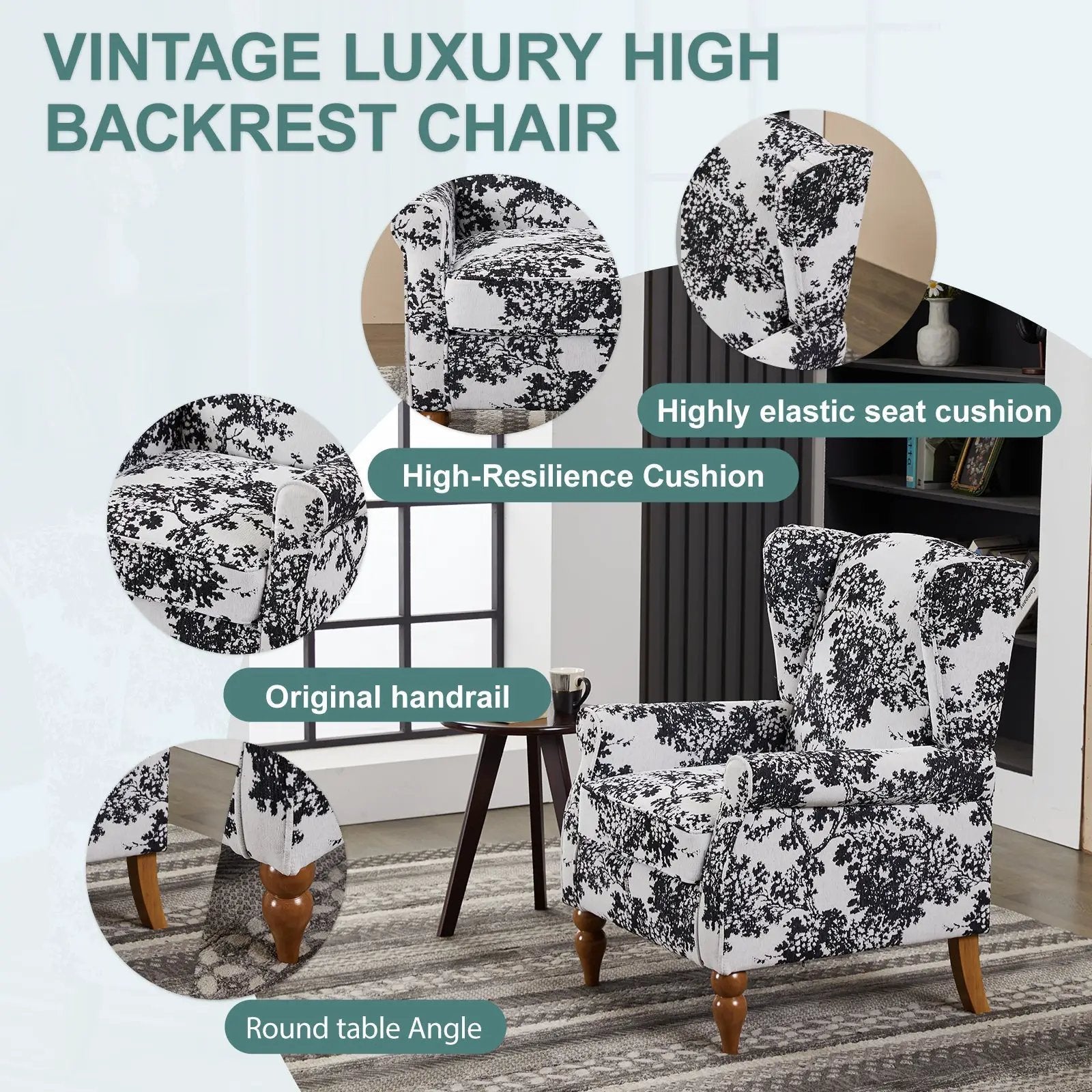 Coffee Table & Armchair Set by HouseOfZazla