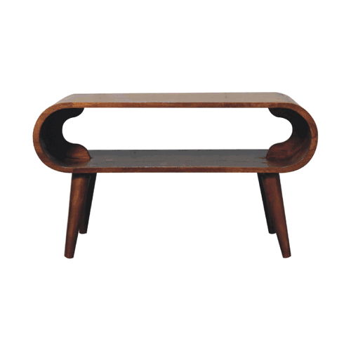 Solid Wood Open Coffee Table by HouseOfZazla