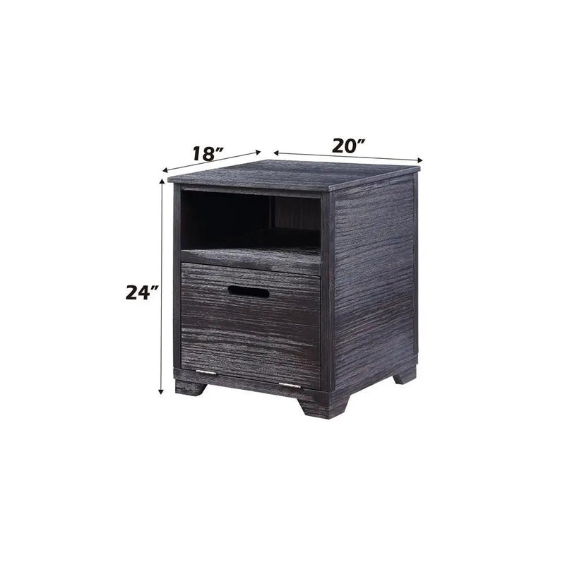 Kamilia - End Table - Antique Black by Unique Piece Furniture