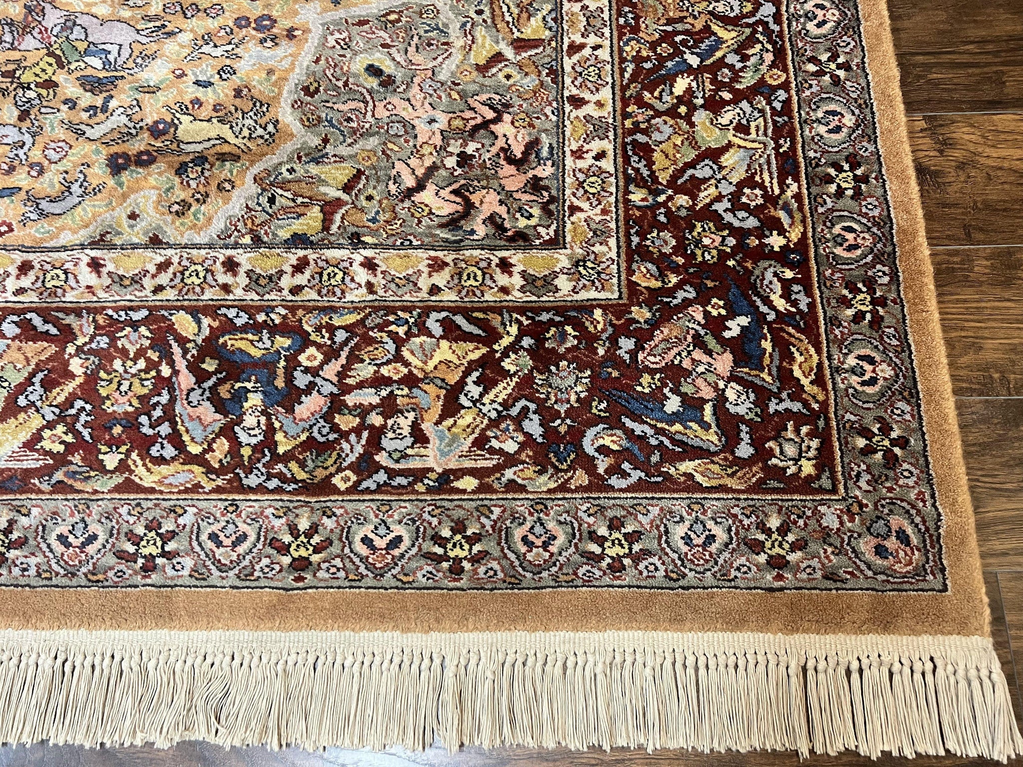 Karastan Rug 8.8 x 12 Persian Hunting Rug #723, Wool Pile by Jewel Rugs