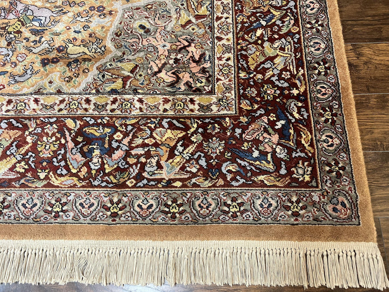 Karastan Rug 8.8 x 12 Persian Hunting Rug #723, Wool Pile by Jewel Rugs