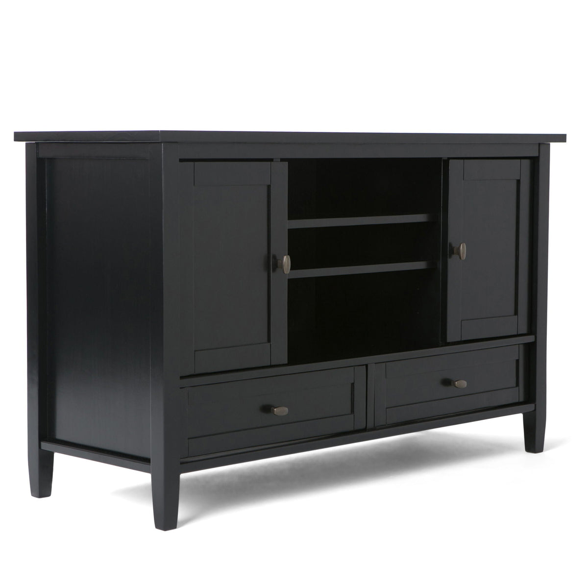 Handcrafted Shaker Style TV Stand with Drawer Storage - Multiple Colors, photo 4 of 40