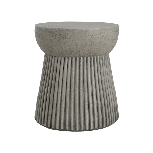 Outdoor Lightweight Concrete Side Table