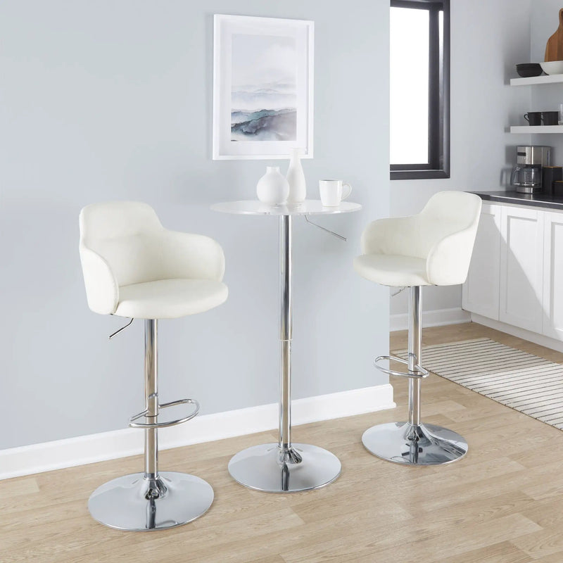Adjustable Contemporary Bar Table by Unique Piece Furniture