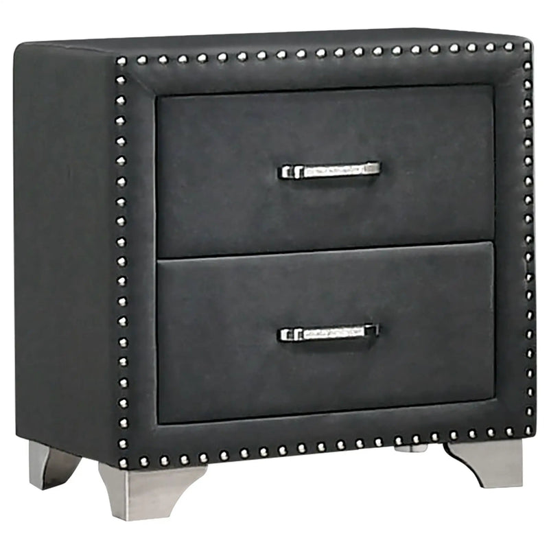 Melody 4-piece Queen Bedroom Set Grey by Unique Piece Furniture