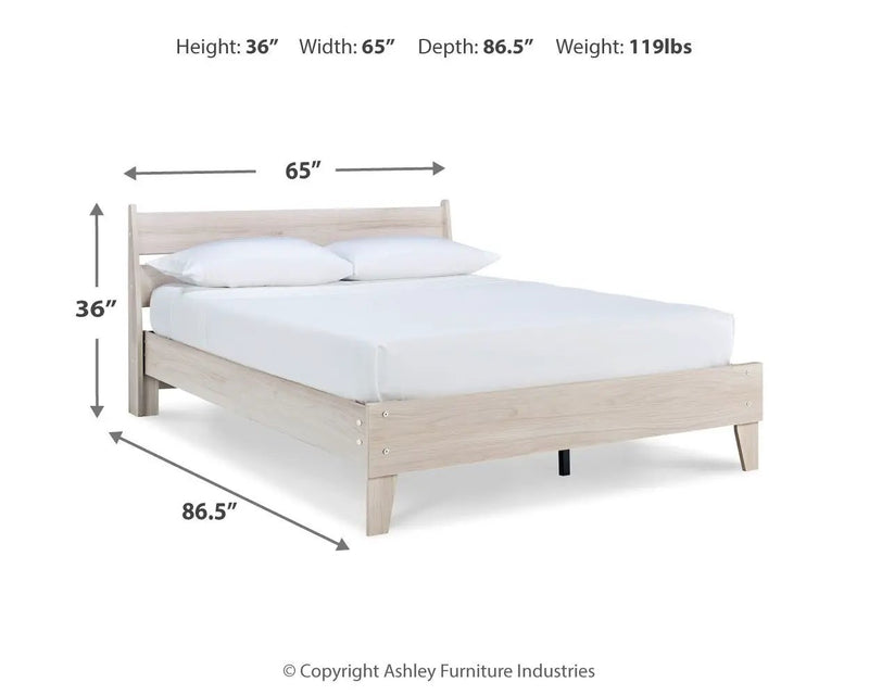 Socalle - Panel Platform Bed by Unique Piece Furniture