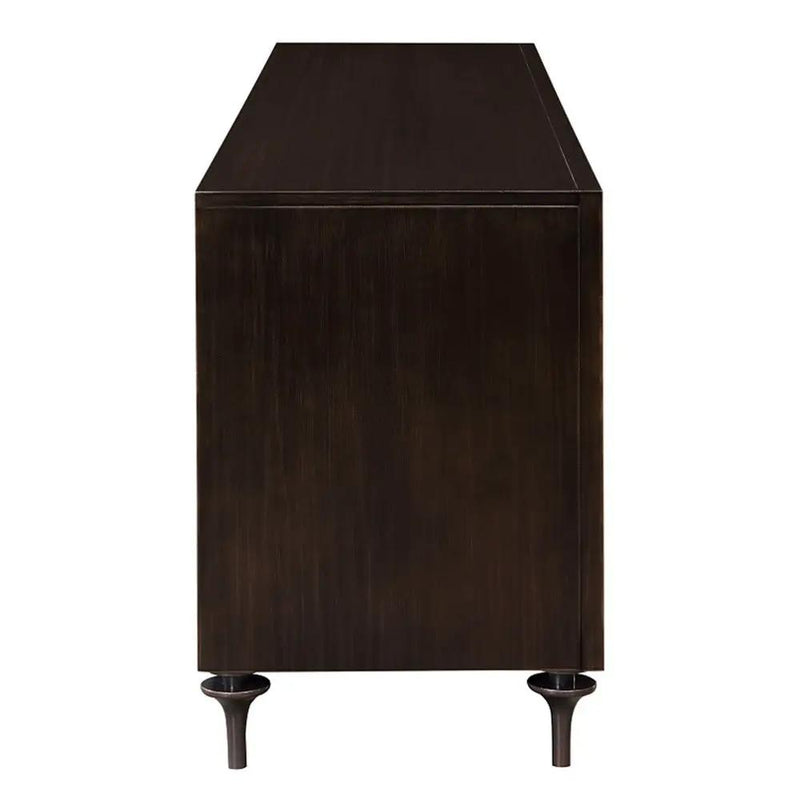 Diya - Console Cabinet - Forged Bronze & Espresso by Unique Piece Furniture