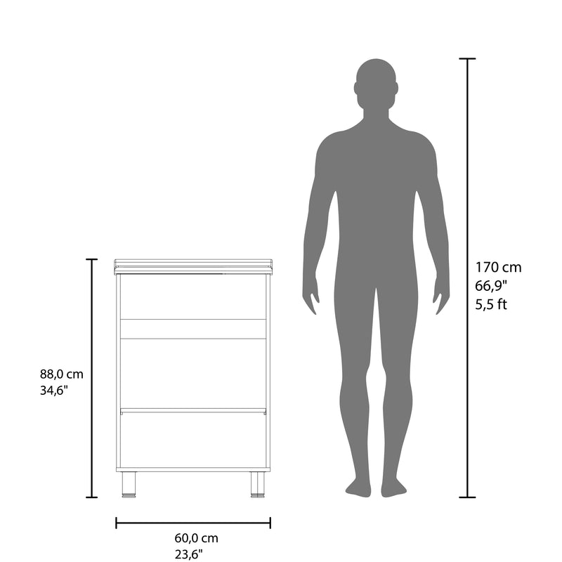Foster 2 Door Utility Tub and Sink Freestanding Cabinet by HouseOfZazla