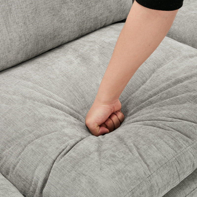 Cozy Upholstered Cushion Loveseat Sofa For Living Room by HouseOfZazla