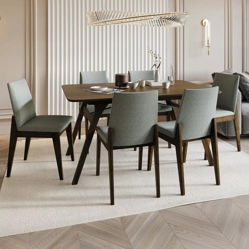 Kaela - Dining Table - Walnut by Unique Piece Furniture
