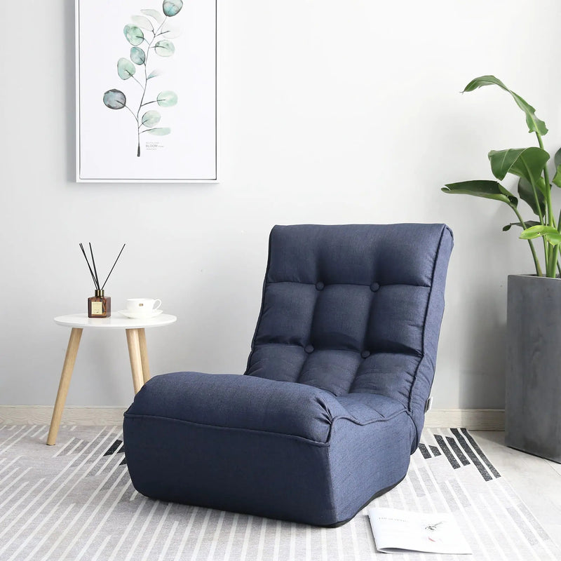 Reclining Japanese Chair Lazy Sofa Tatami Balcony Adjustable Chair by Unique Piece Furniture