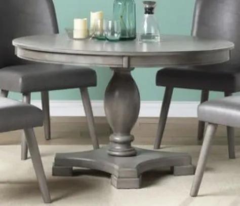 Waylon Dining Table - Gray / Oak by HouseOfZazla