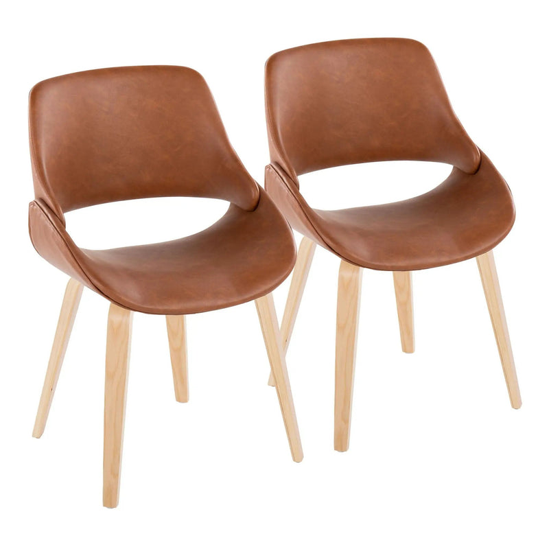 Fabrico - Mid-Century Modern Style Dining Chair (Set of 2) by Unique Piece Furniture