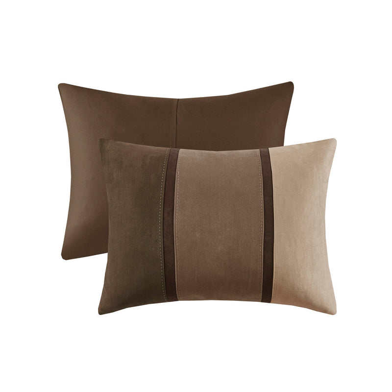 7 Piece Faux Suede Comforter Set, photo 7 of 10
