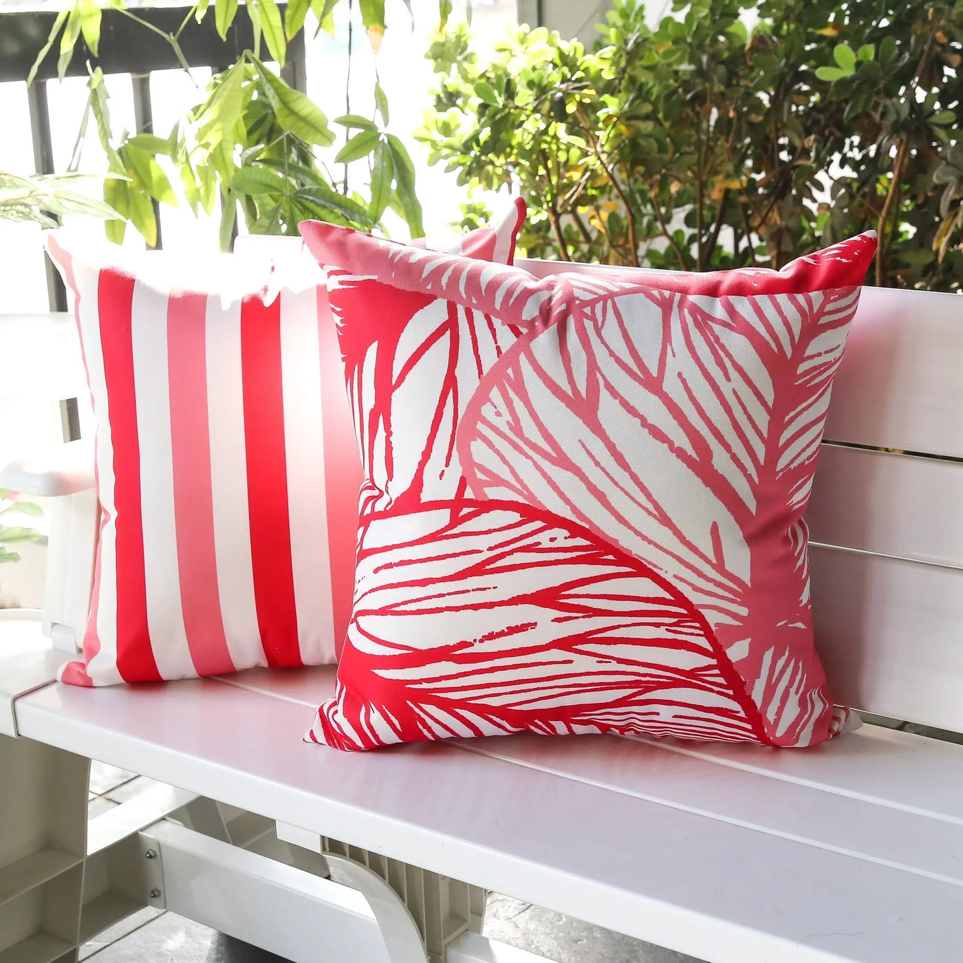 Leaf Vein - Outdoor & Indoor Set of 2 by HouseOfZazla