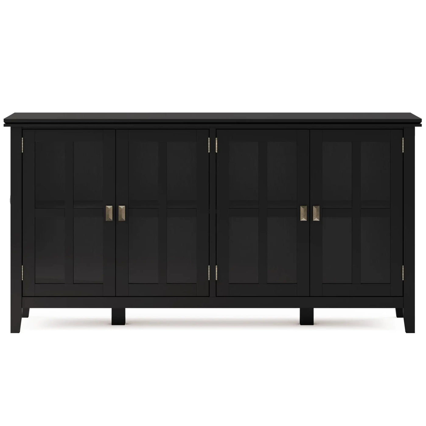 Artisan - Handcrafted Wide 4 Door Storage Cabinet by HouseOfZazla