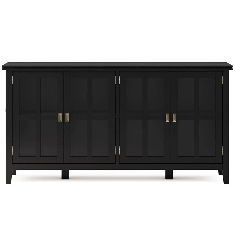 Artisan - Handcrafted Wide 4 Door Storage Cabinet