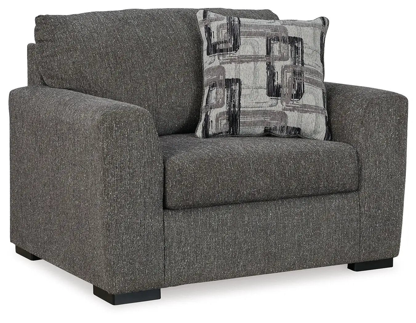Gardiner - 2 Pc. - Chair And A Half, Ottoman - Pewter by Unique Piece Furniture