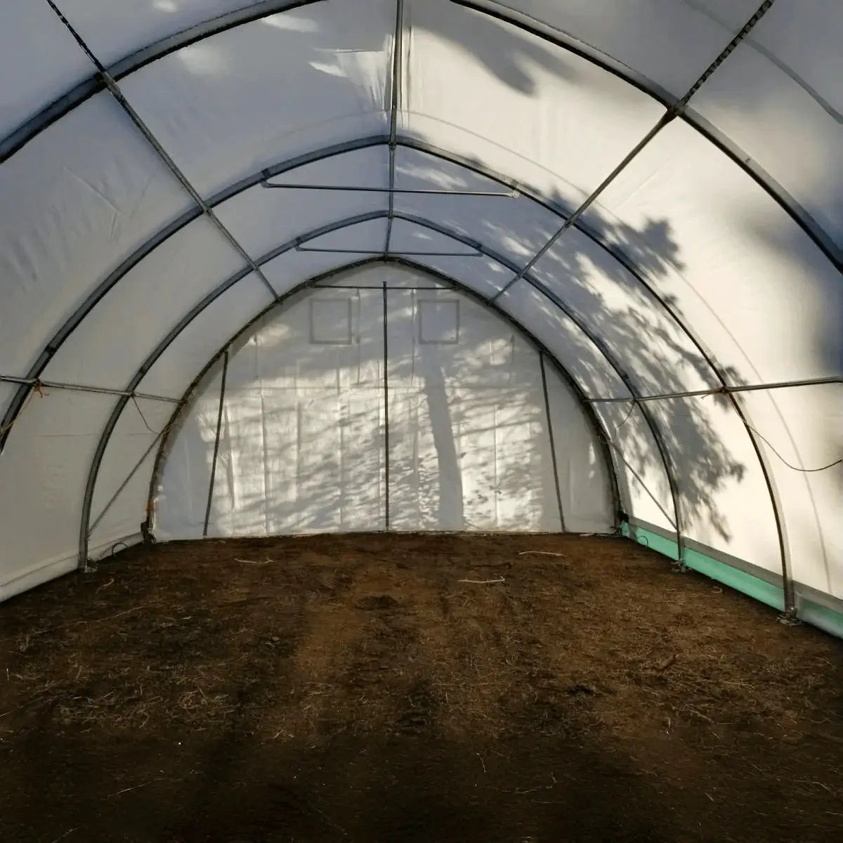 Single Truss Arch Storage PE Shelter by HouseOfZazla