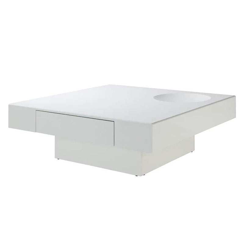 Khaim - Coffee Table - White High Gloss by Unique Piece Furniture
