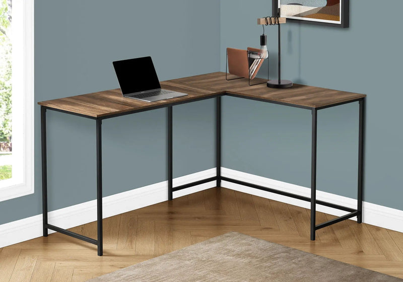 Computer Desk Home Office, Corner, L Shape, Laptop, Contemporary & Modern by HouseOfZazla