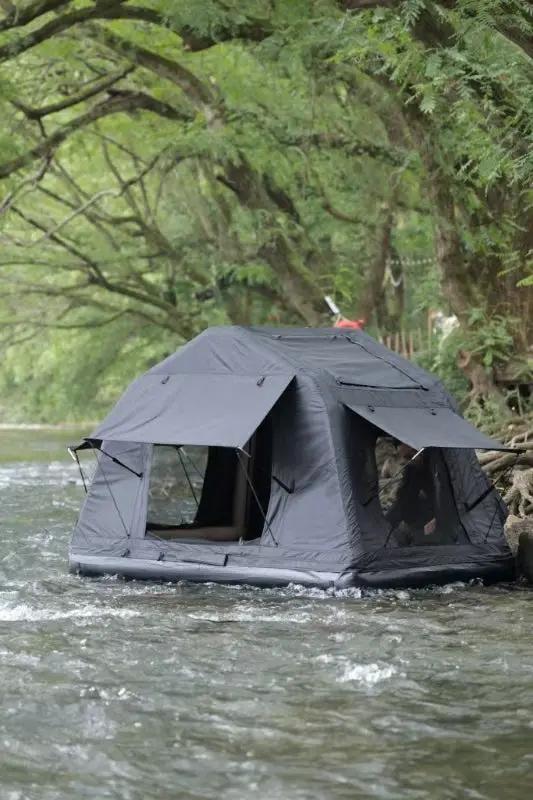 Foldable 2-3 People Amphibious Inflatable Car Roof Top Tent by HouseOfZazla