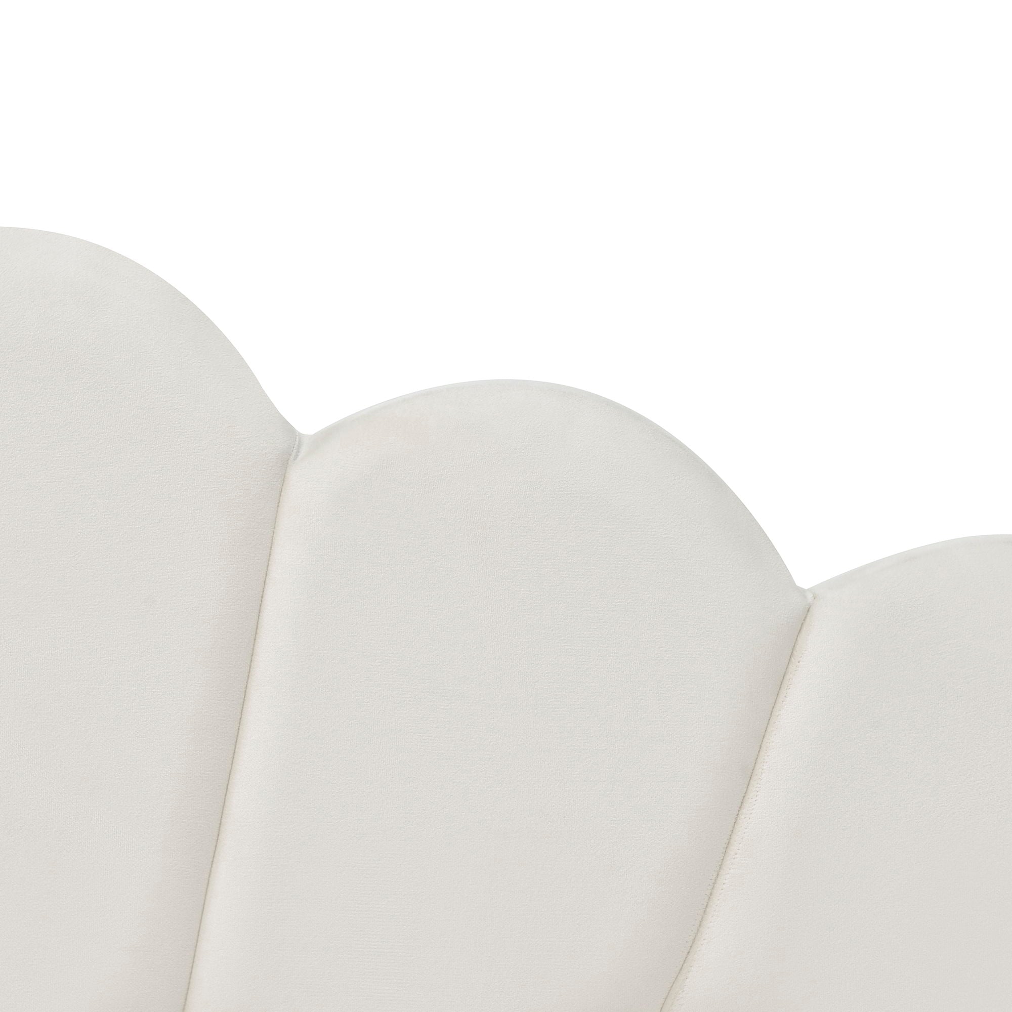 Upholstery Daybed Frame With Shell Shaped Backrest by HouseOfZazla