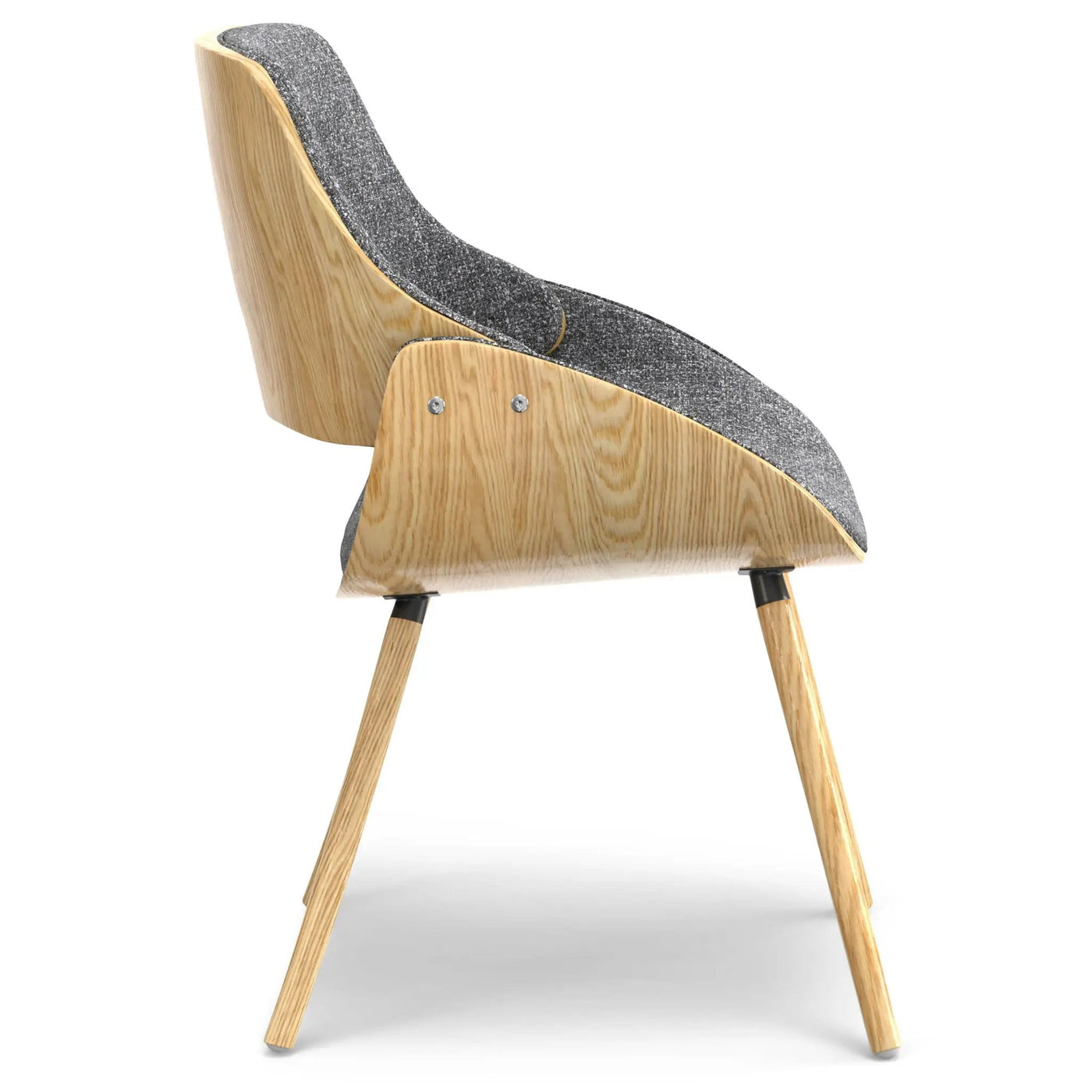 Malden - Bentwood Dining Chair With Wood Back by HouseOfZazla