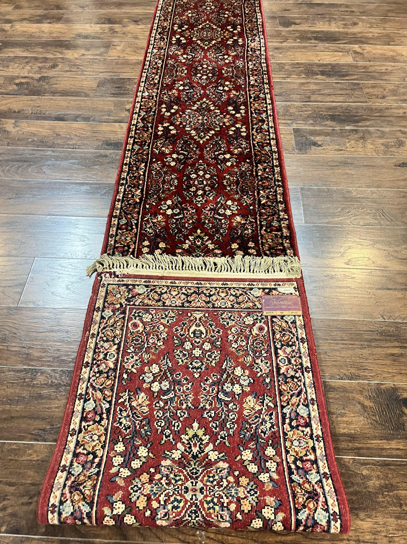 Antique Karastan Runner Rug 2x12, Karastan Sarouk #785, Original Collection, 700 Series, 2 x 12 Runner for Hallway, Wool Karastan Rug, Rare by Jewel Rugs