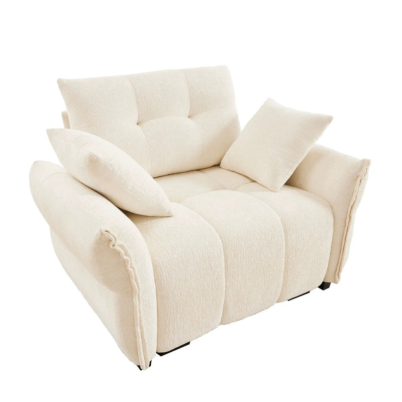 Modern Ergonomic Single Seater Sofa With High Resilience Cushions by Unique Piece Furniture