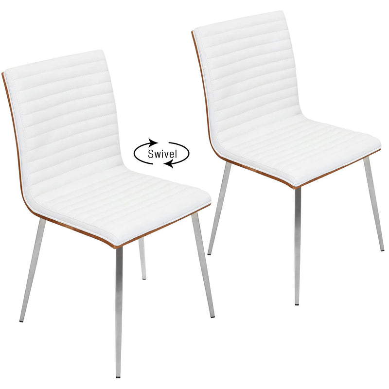 Mason - Contemporary Dining Chair (Set of 2) With Swivel by Unique Piece Furniture