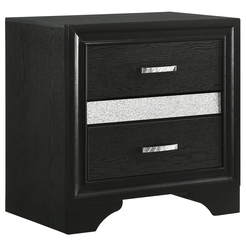 Miranda 5-piece Queen Bedroom Set Black by Unique Piece Furniture