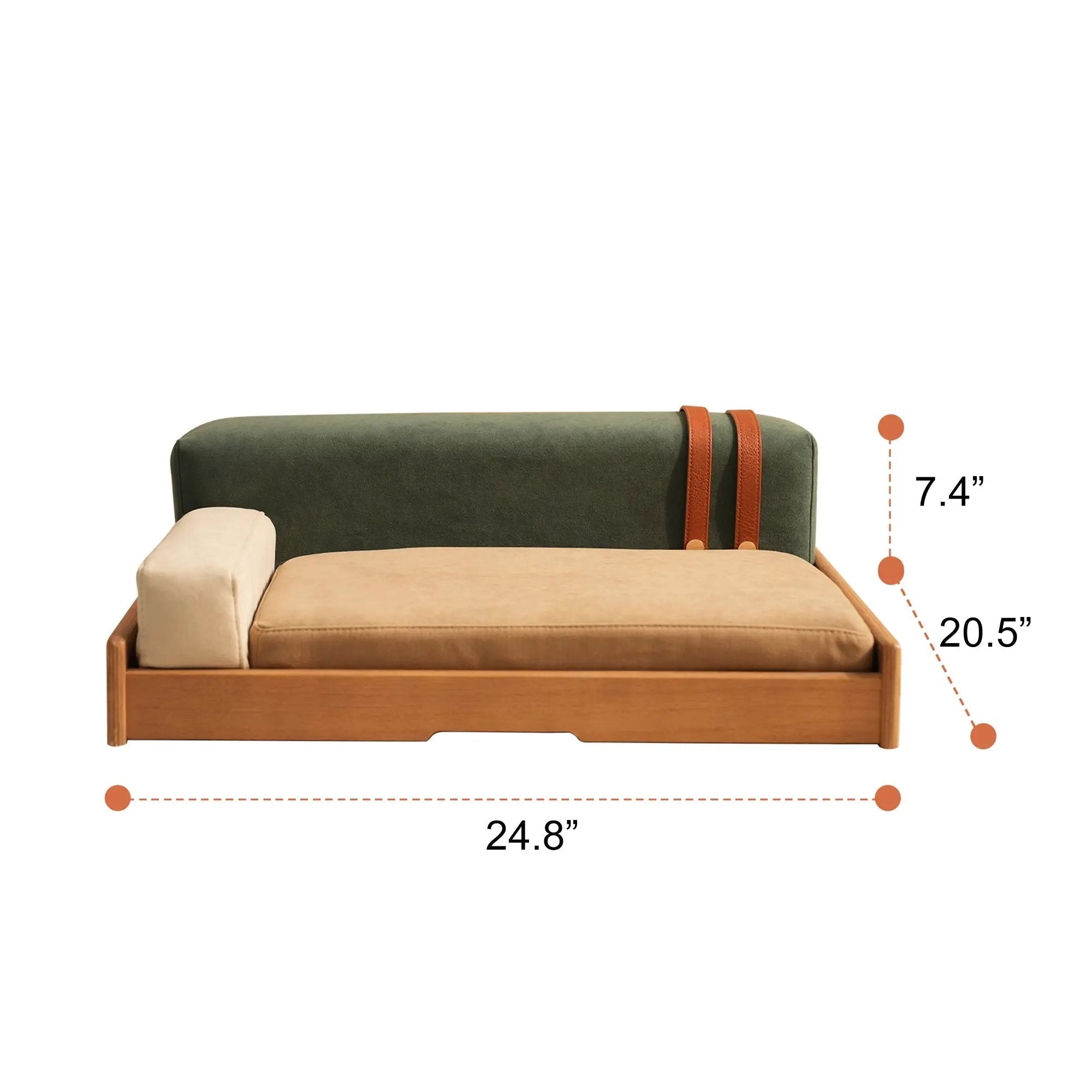 Modern Wooden Pet Bed for Cats and Dogs by HouseOfZazla