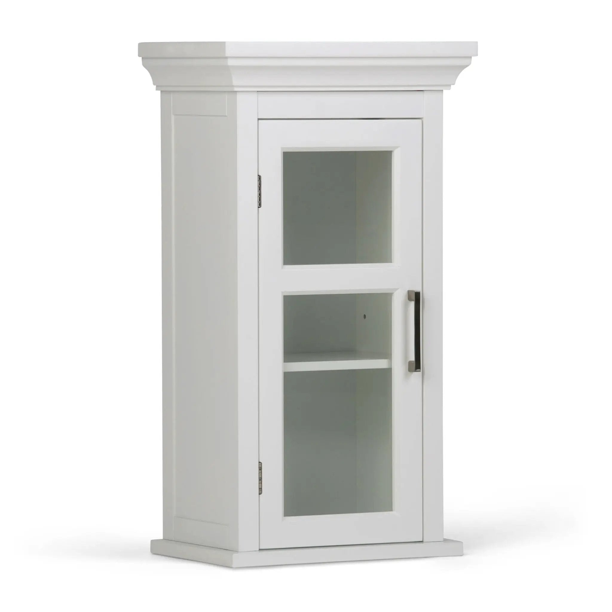 Avington - Single Door Wall Cabinet - Pure White by HouseOfZazla