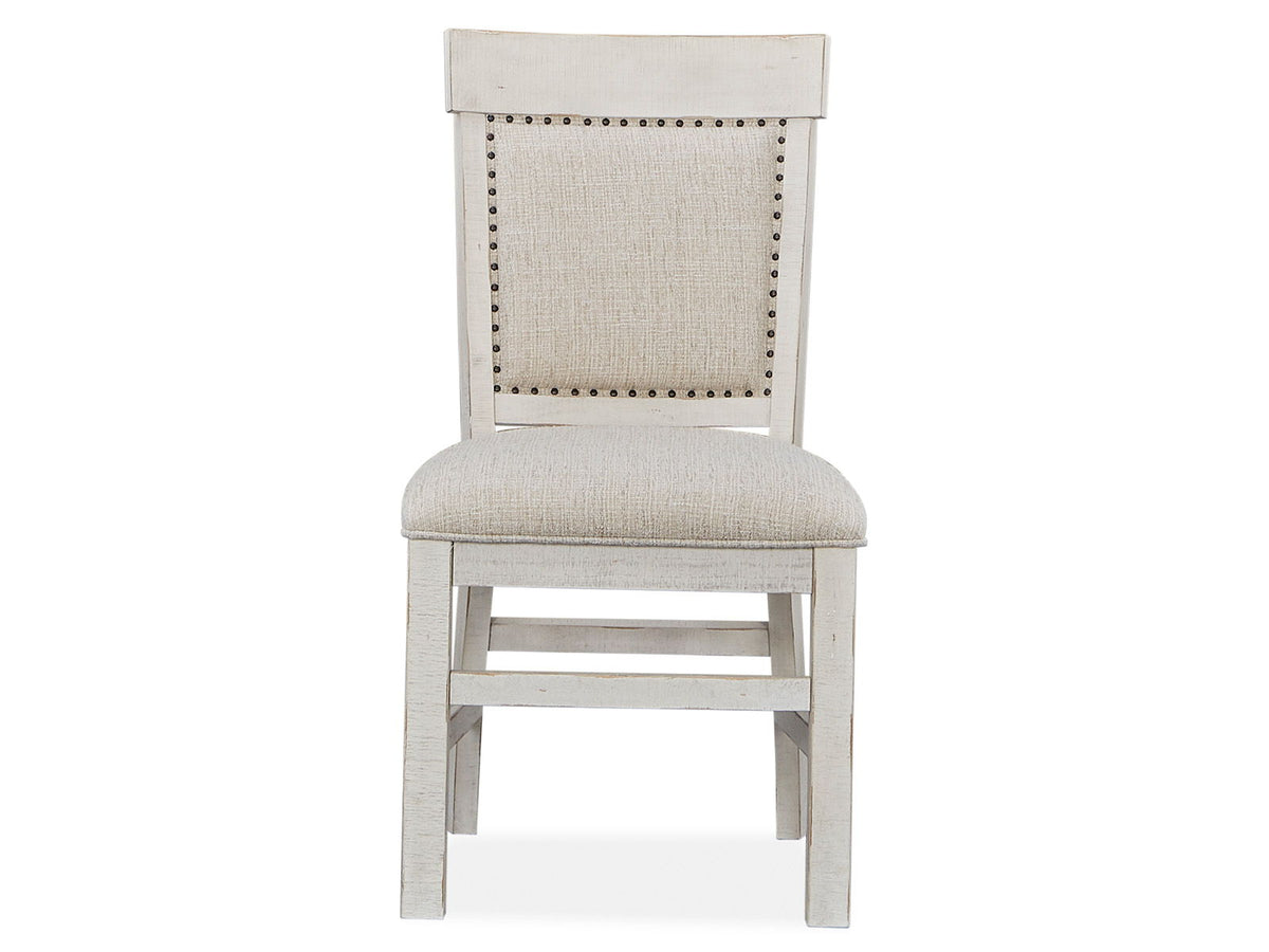 Bronwyn - Dining Side Chair With Upholstered Seat (Set of 2) - Alabaster, photo 6 of 7