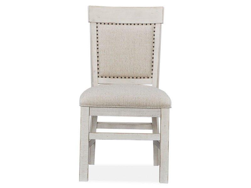 Bronwyn - Dining Side Chair With Upholstered Seat (Set of 2) - Alabaster, photo 6 of 7