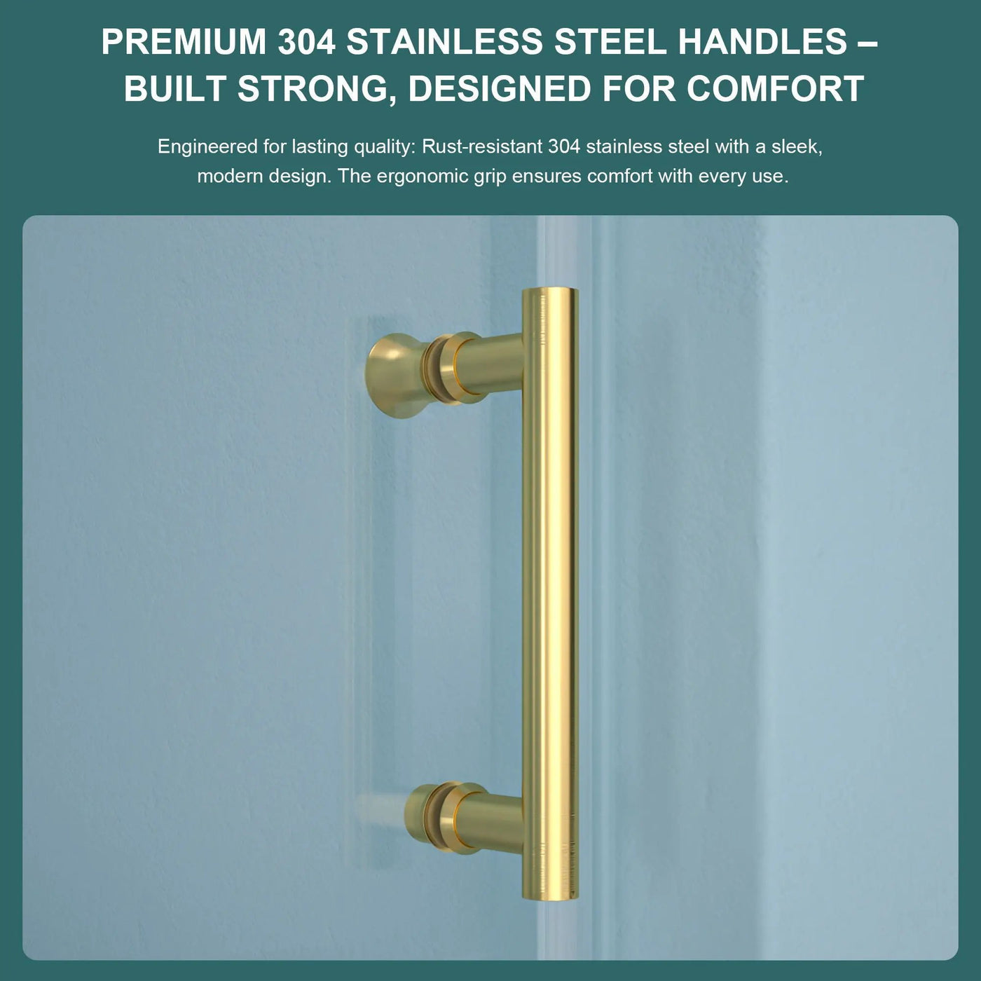 Single Sliding Bypass Shower Door Enclosure With Tempered Glass by HouseOfZazla