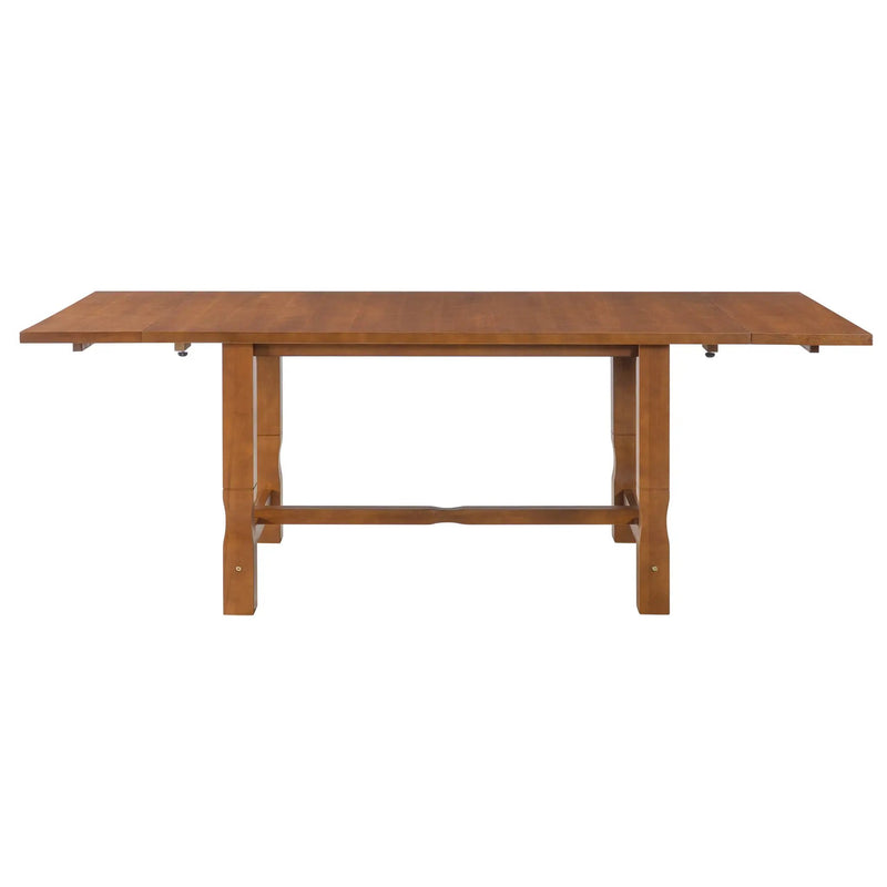 TOPMAX 6-Piece Dining Set with Bench by HouseOfZazla