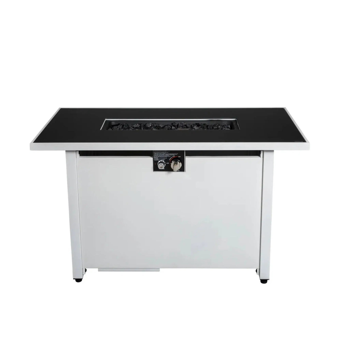Rectangular Fire Pit With Frame Elegant Design by HouseOfZazla