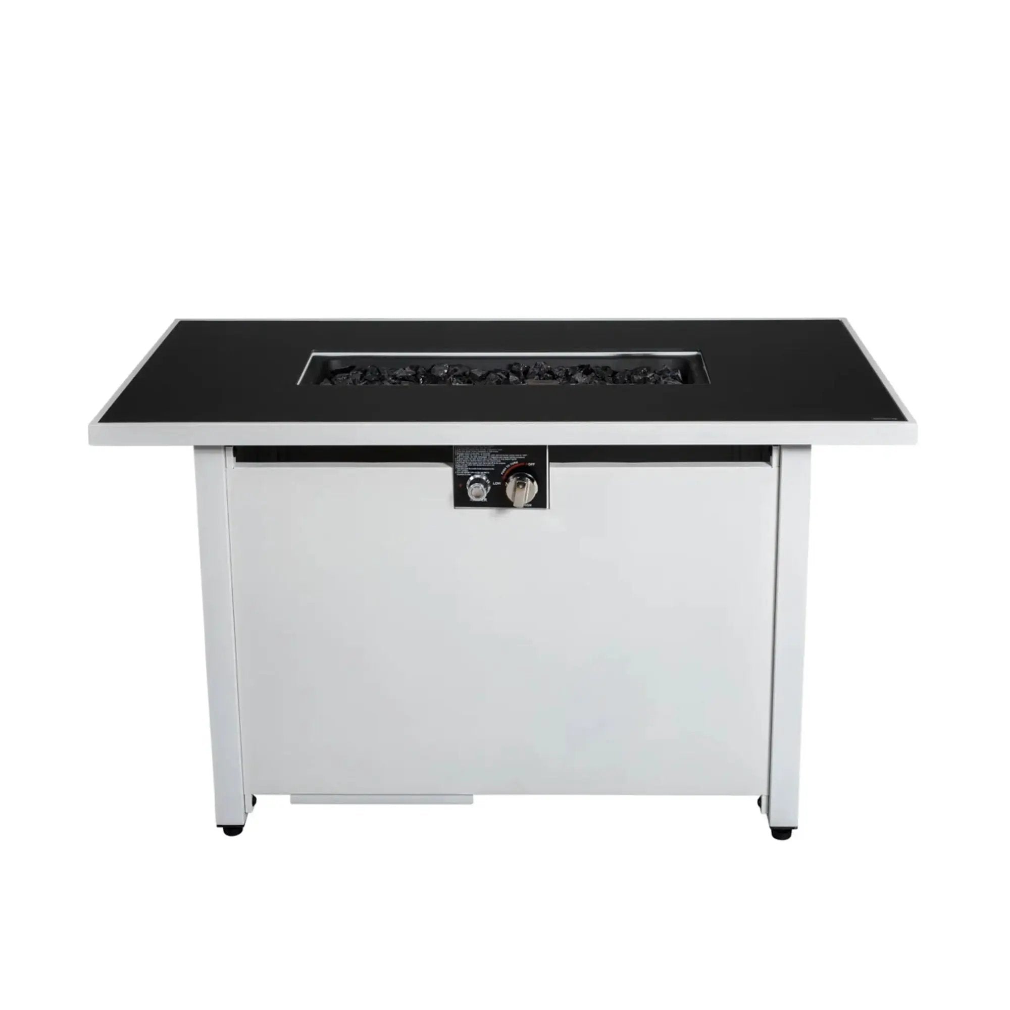 Rectangular Fire Pit With Frame Elegant Design by HouseOfZazla