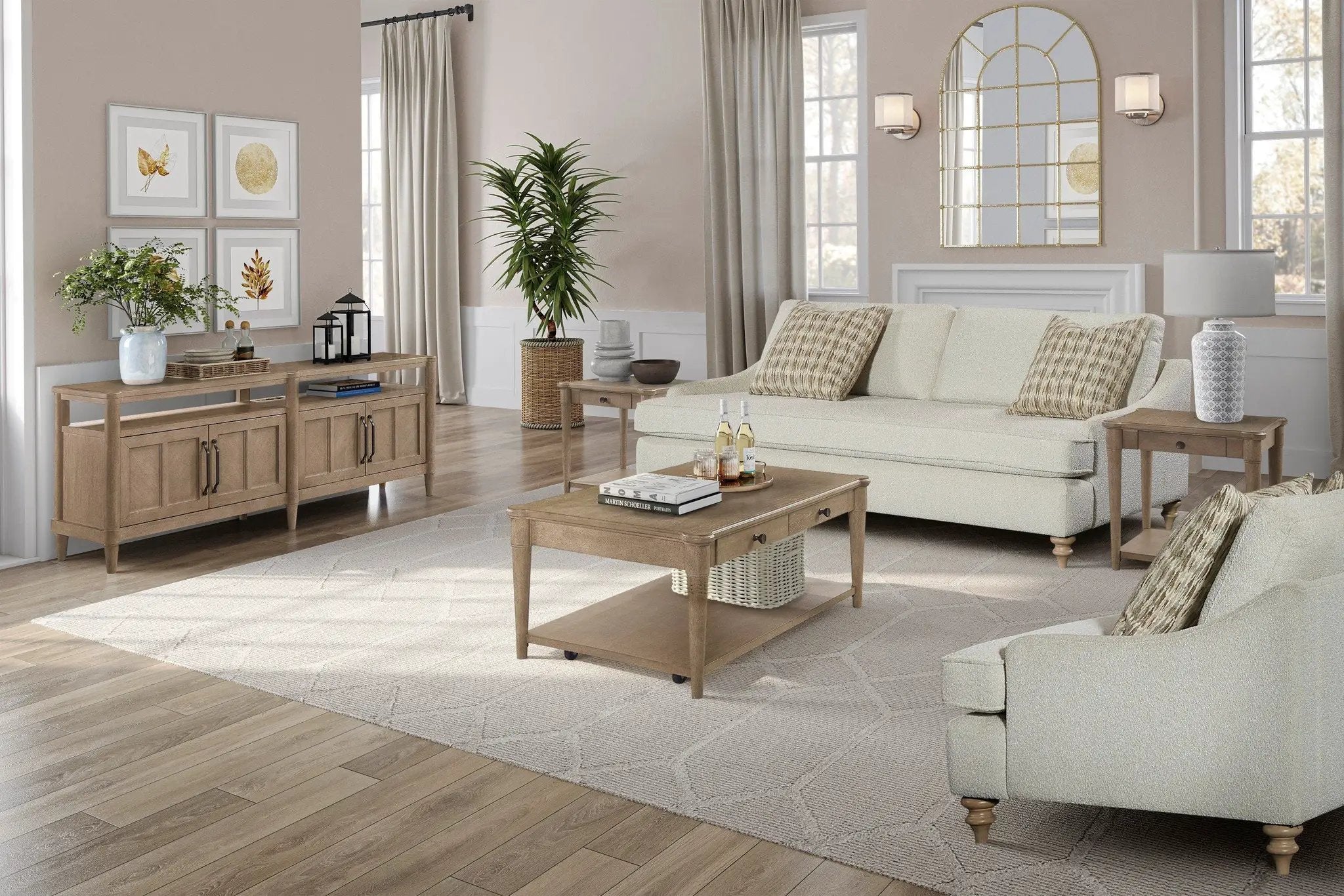 Loveseat Reversible Cushion with 2 Pillows by HouseOfZazla