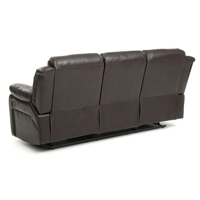 Elegant Reclining Sofa with Sturdy Construction - White, Black, Dark Brown, photo 18 of 18