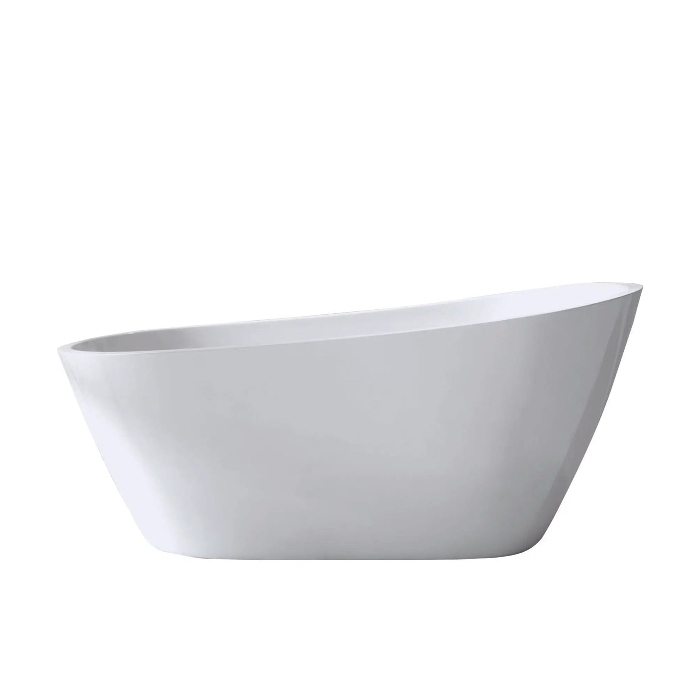 Special-Shaped Freestanding Slipper Bathtub, Overflow & Pop Up Drain by HouseOfZazla