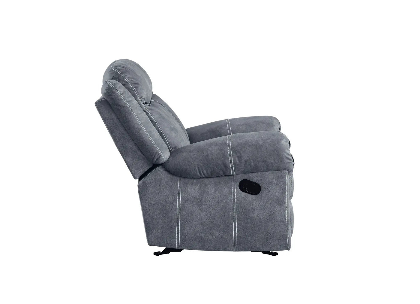 Zubaida - Two Tone Recliner Sofa With USB Port Drop Down Table by Unique Piece Furniture