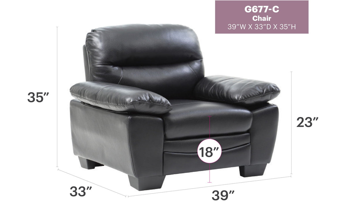 Marta Arm Chair with Sturdy Construction - Dark Brown, White, or Black, photo 16 of 17
